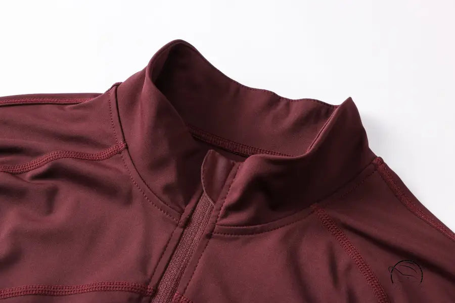 Autumn Winter Fleece Lined Nylon Yoga Clothes Fitness Jacket Women Zipper Stretch Running Sport Long Sleeve