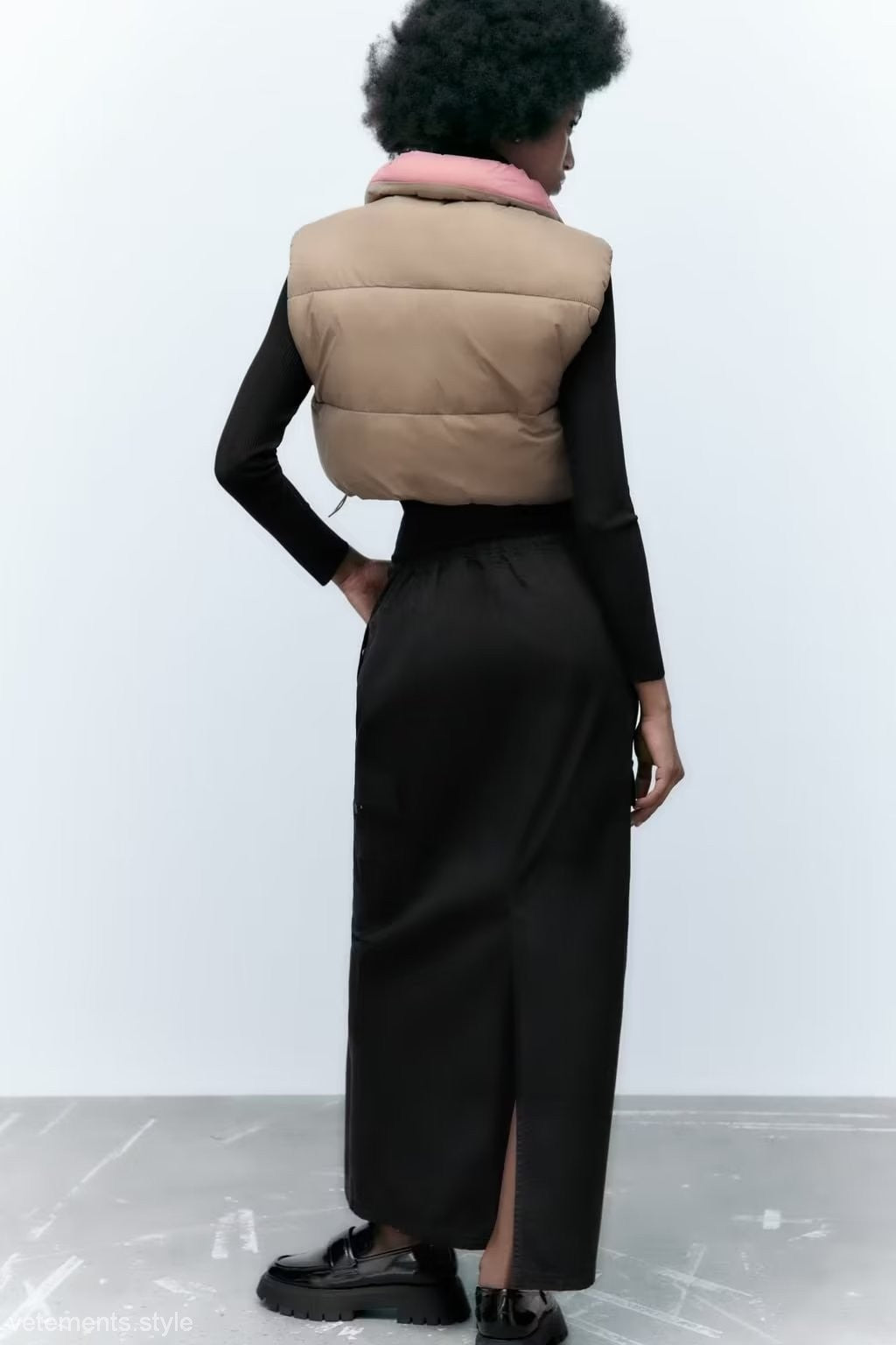 REVERSIBLE COTTON COAT-VETEMENTS