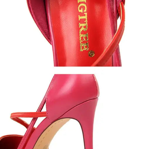 Sweet Low Cut High Heels