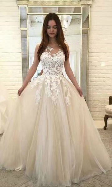 Elegant white floral wedding gown in the Elegant Lace Dress showcasing stunning fashion