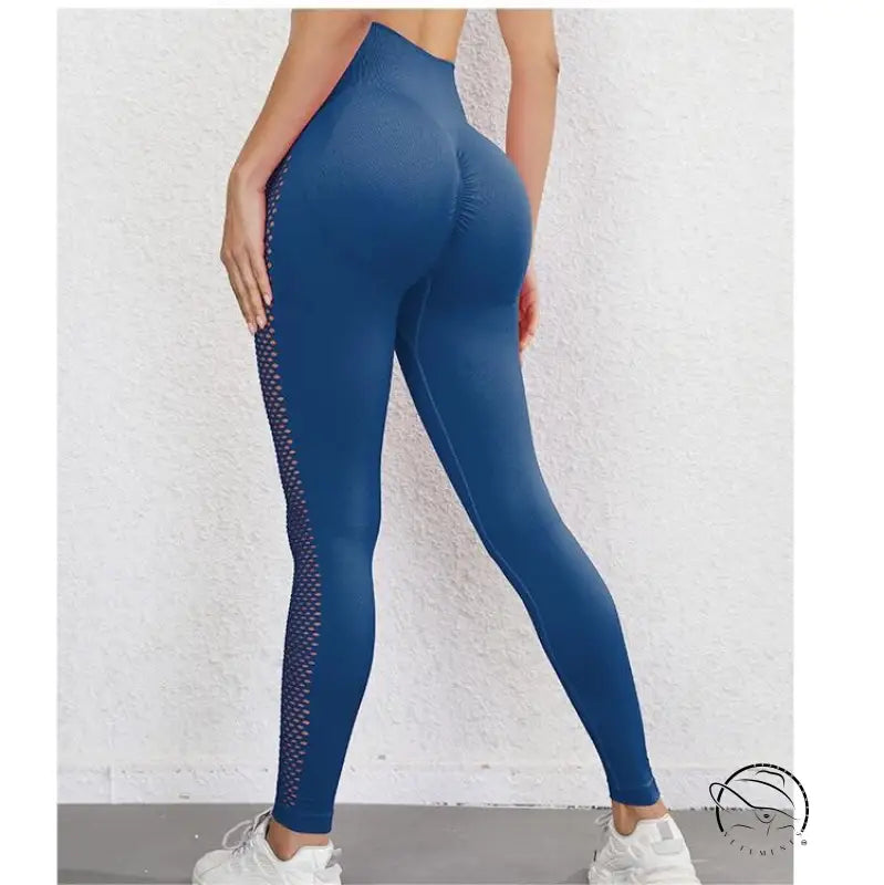 High Waist Hip Lift Sports Leggings Workout Pants Seamless Yoga