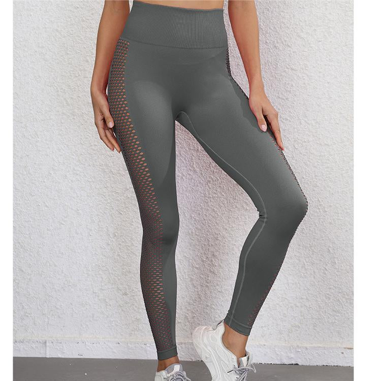 High Waist Hip Lift Sports Leggings Workout Pants Seamless Yoga