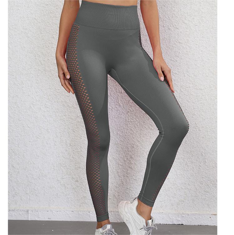 High Waist Hip Lift Sports Leggings Workout Pants Seamless Yoga