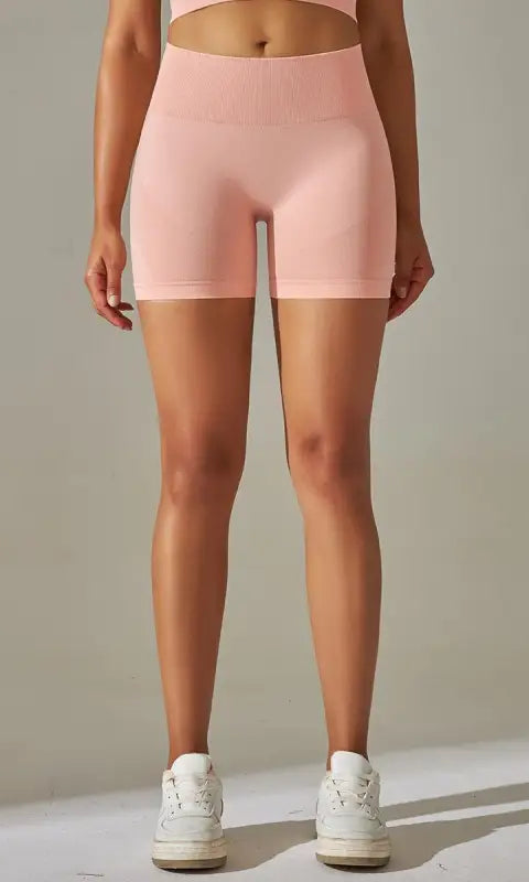 Sports High Waist Belly Contracting Breathable Elastic Peach Hip Tights Anti Exposure Quick Drying Women Yoga Pants