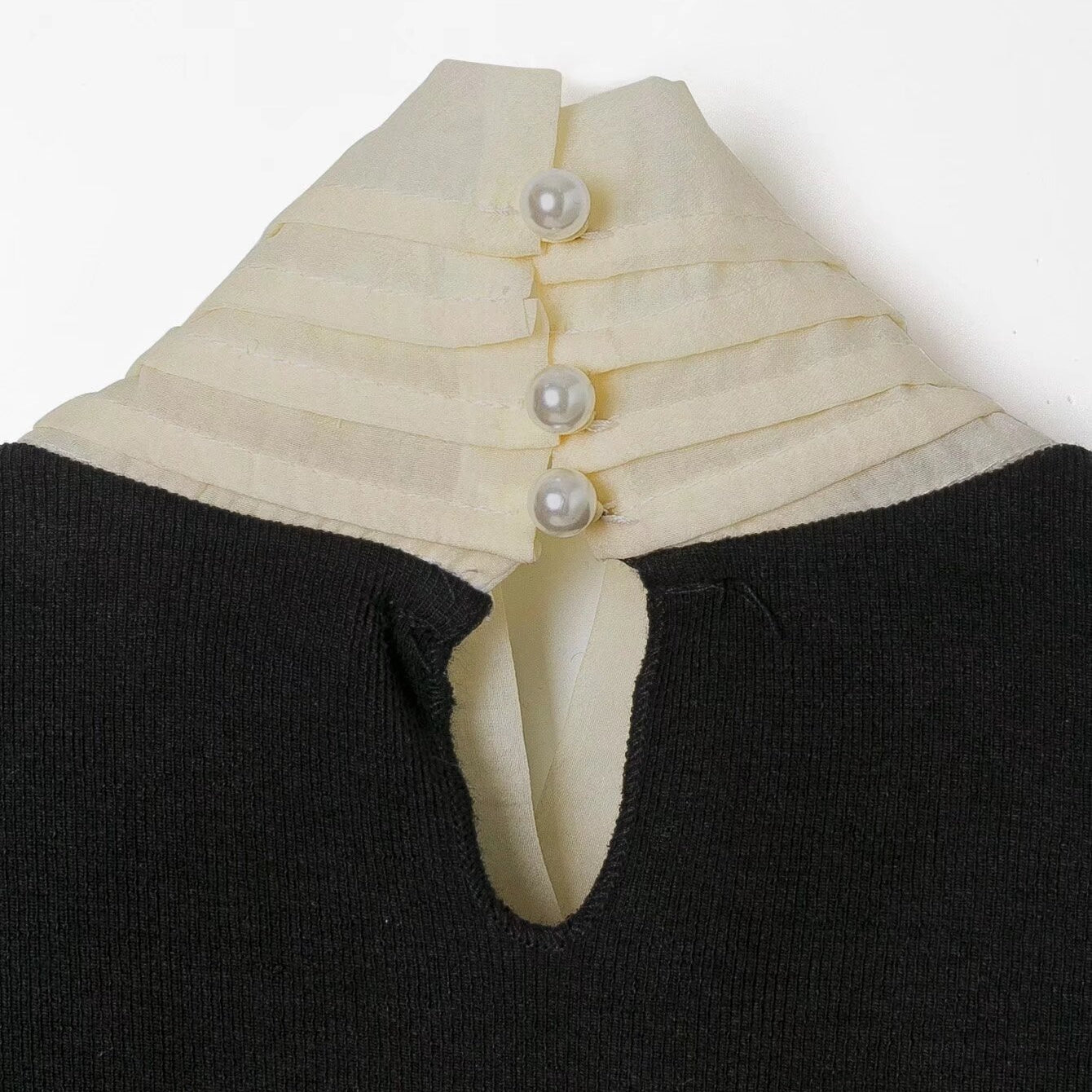 Bowknot Decorative Stitching Dress