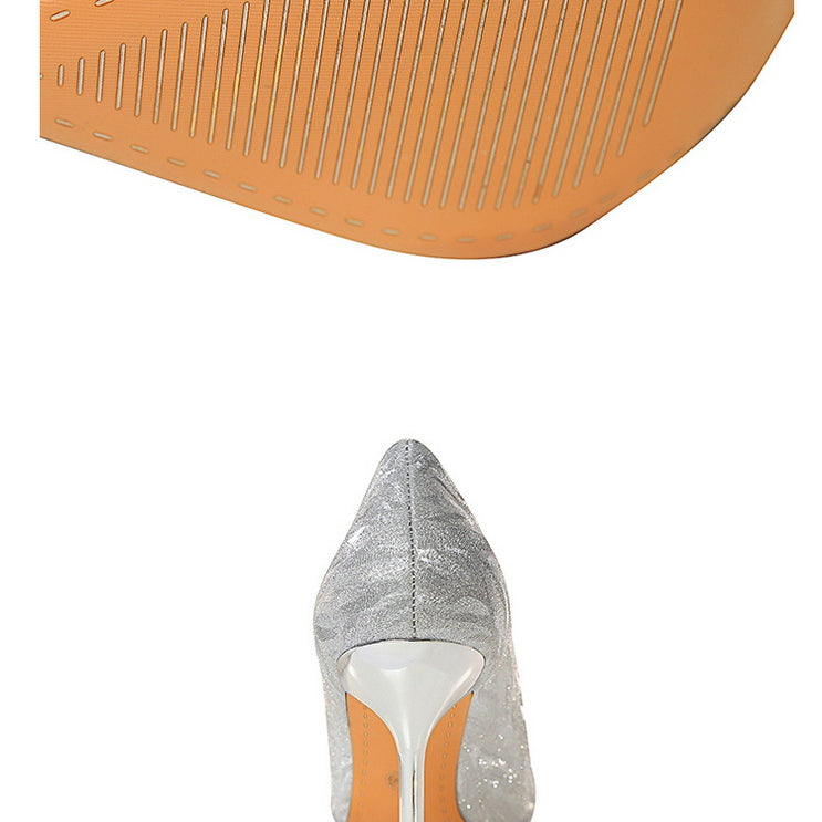 All Matching High Heel Low Cut Pointed Toe Shoes