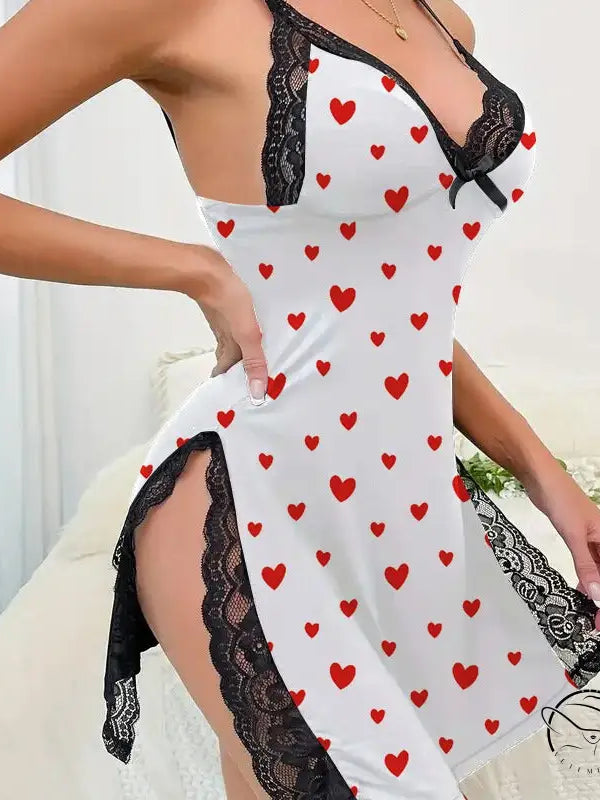 Lingerie Sling Dress Milk Silk Fabric