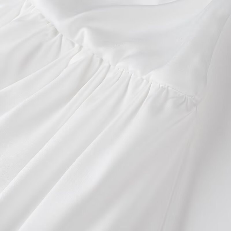 Women Elegant Ballet Solid Color Halter Fitted Waist Backless French Pettiskirt a Line Dress