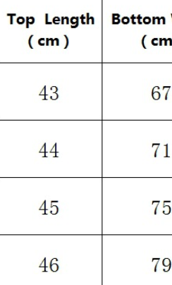 Clothing size chart for Women Summer Sleeveless Vest and Two Piece Set in langry fashion