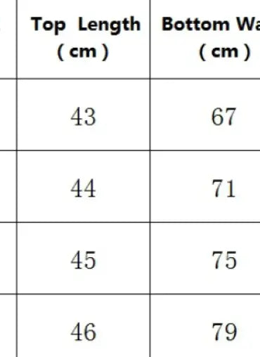 Langry fashion clothing size chart for women summer sleeveless vest set
