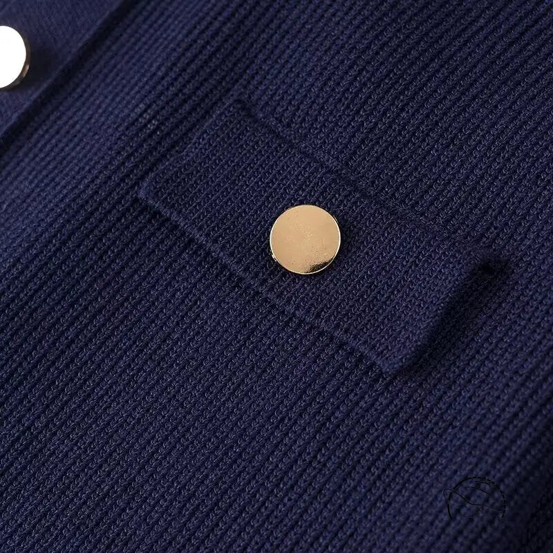 Summer Elegance Sleeveless Round Neck Slim Knit Dress