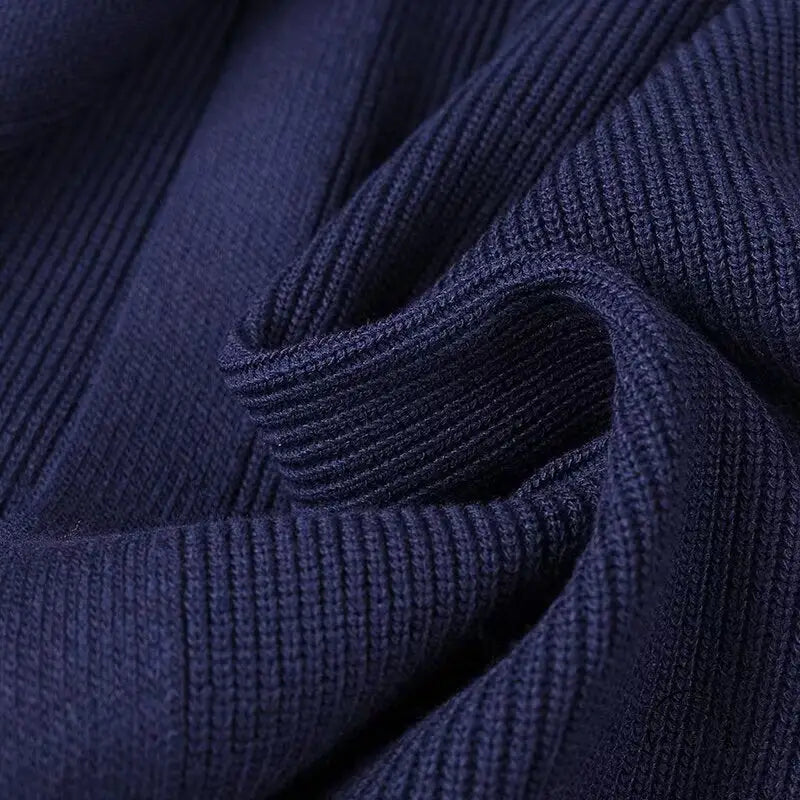 Summer Elegance Sleeveless Round Neck Slim Knit Dress