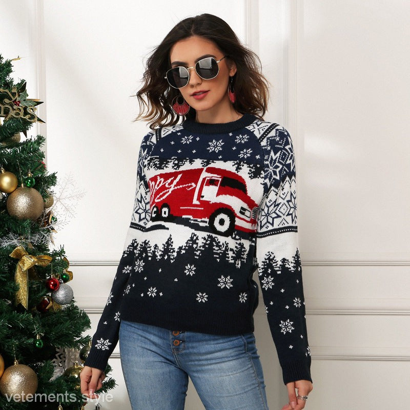 CHRISTMAS SNOWFLAKE PULLOVER-VETEMENTS