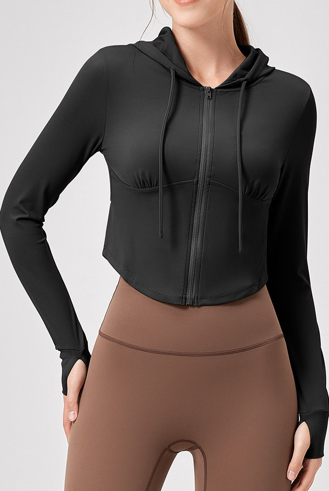 Winter Cardigan Slim Fit Fitness Top