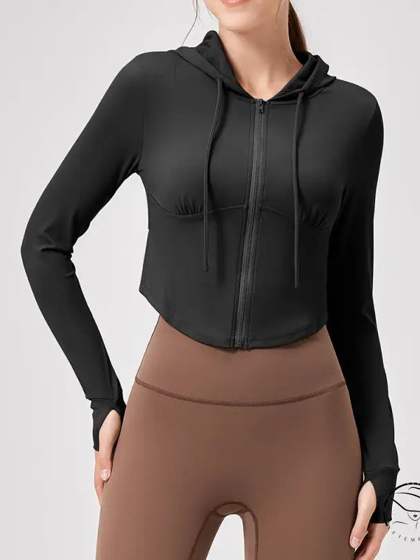 Winter Cardigan Slim Fit Fitness Top