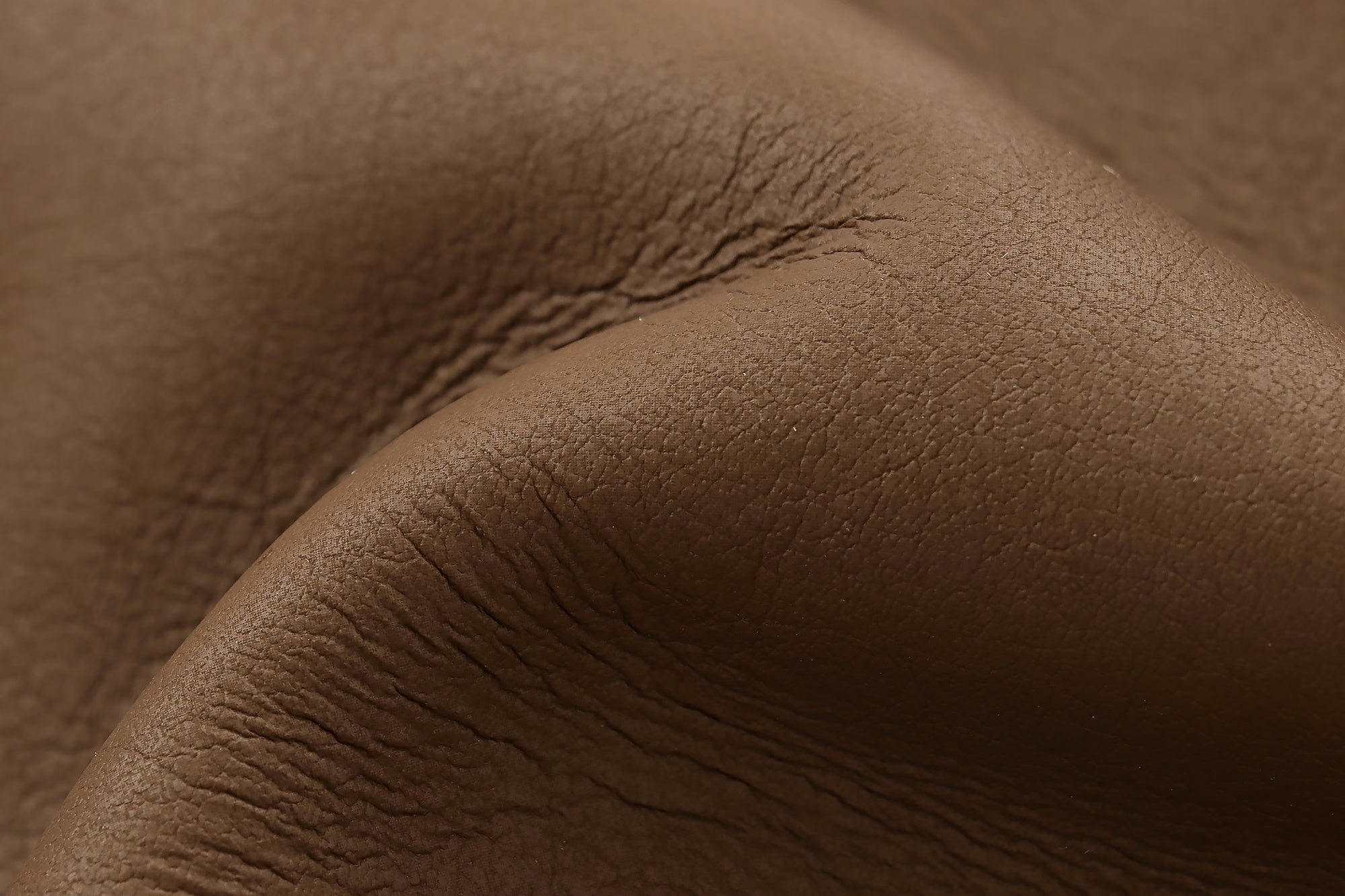 Wrinkled brown leather texture from Cozy Leather Jacket, fashionable ملابس for men