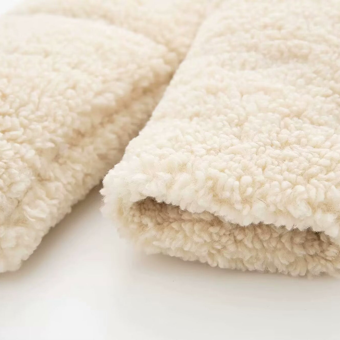 Wool Cotton Padded Warm Short Coat