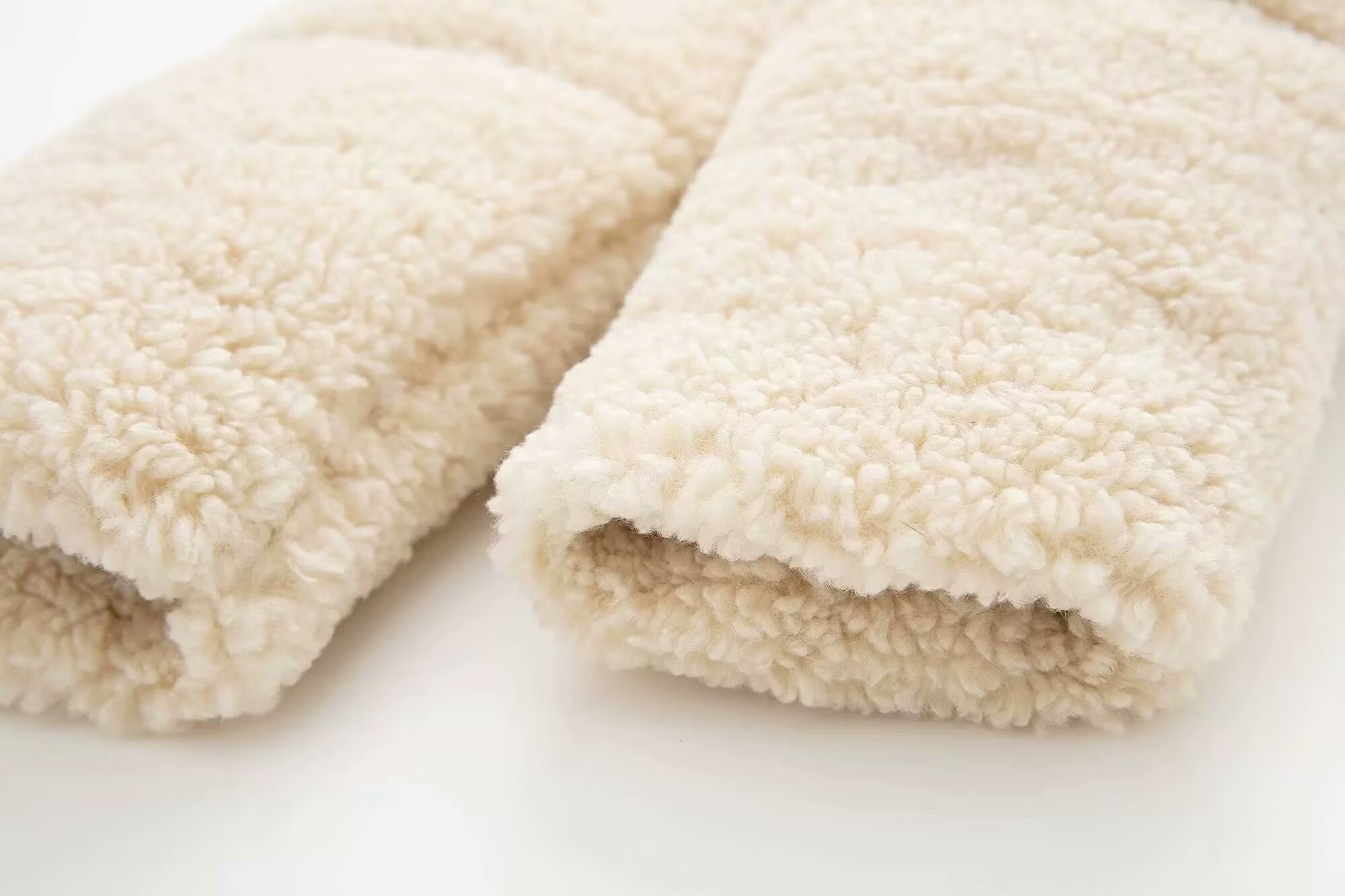 Wool Cotton Padded Warm Short Coat