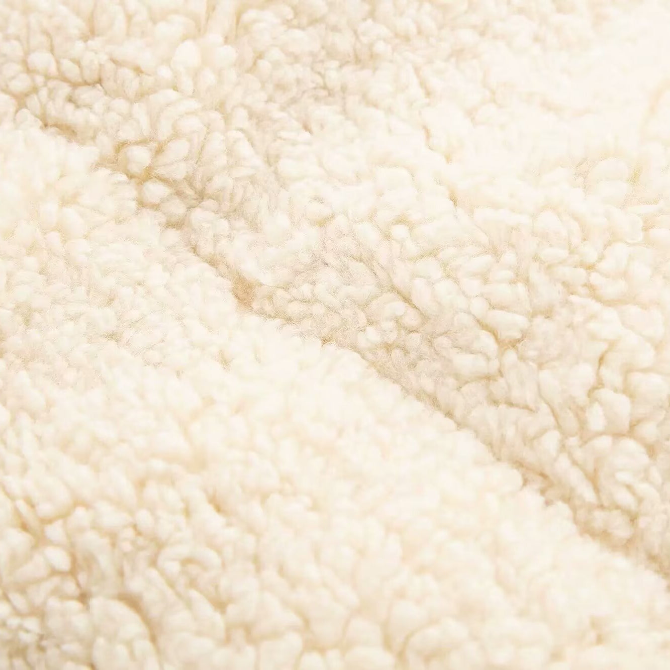 Wool Cotton Padded Warm Short Coat