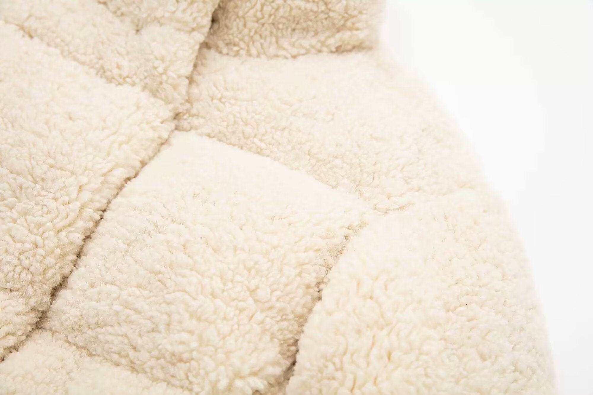 Wool Cotton Padded Warm Short Coat