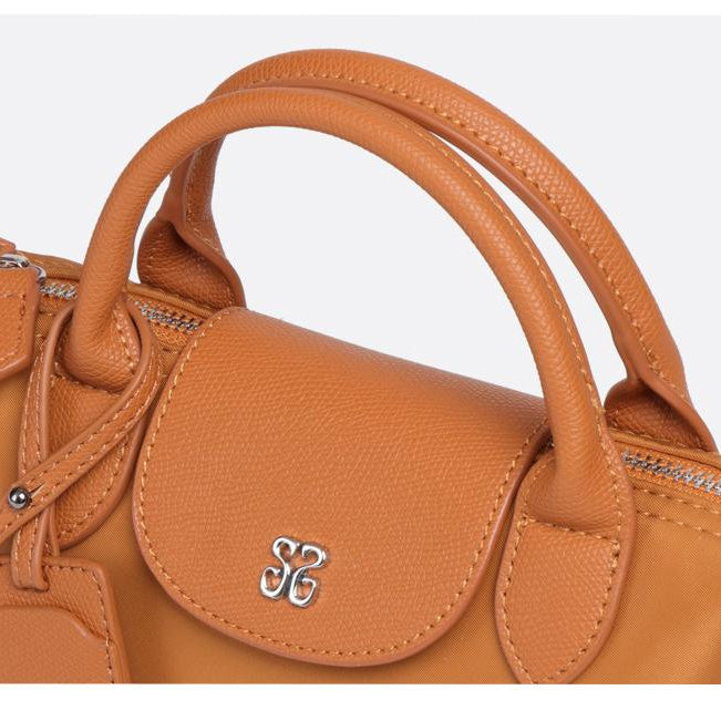Tan leather Mini All Match Shoulder Bag, a stylish choice for fashion lovers and ملابس