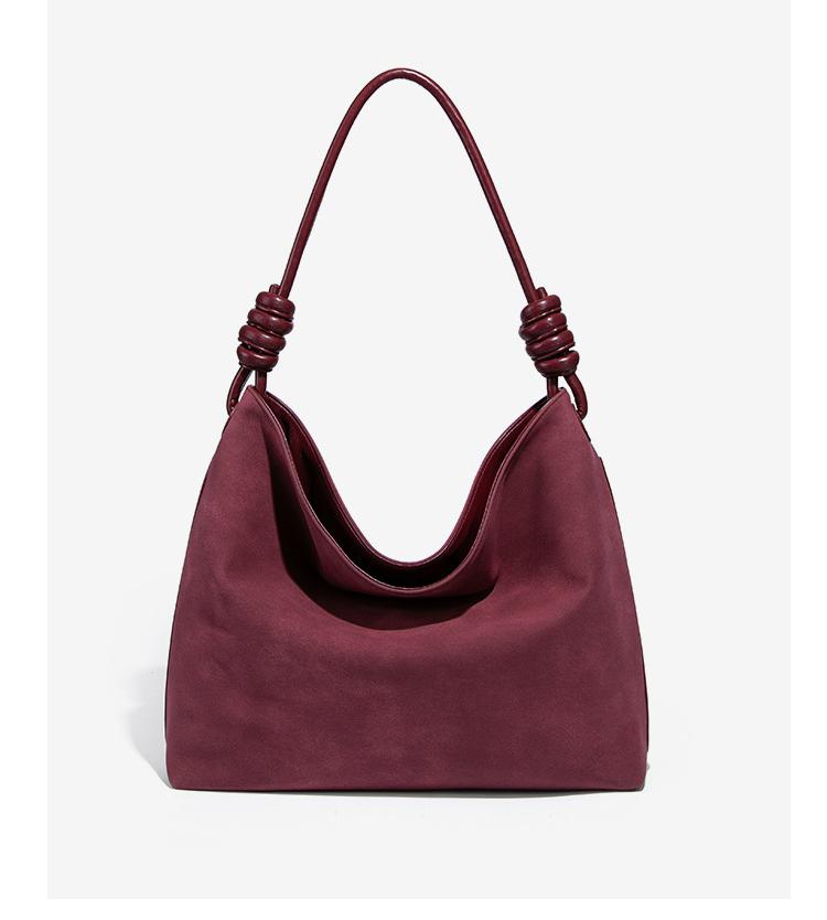 Luxury Frosted Office Bucket Bag