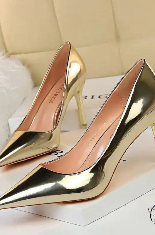 Cute Metal Heel High