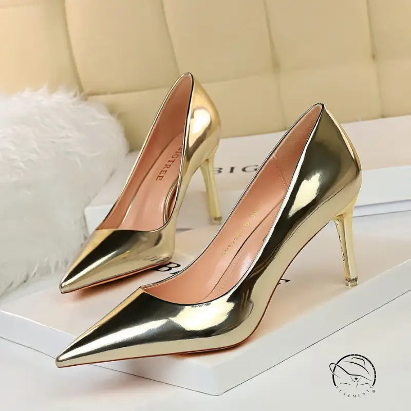 Cute Metal Heel High