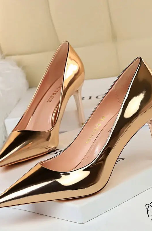 Cute Metal Heel High
