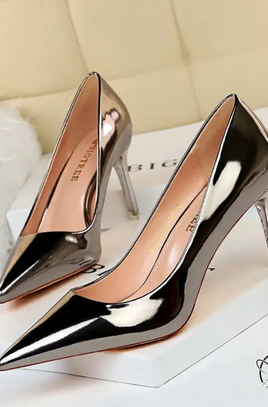Cute Metal Heel High