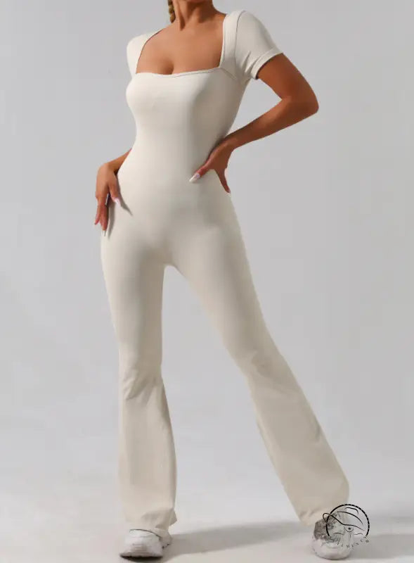 Comfy Quick Drying Yoga Bodysuit