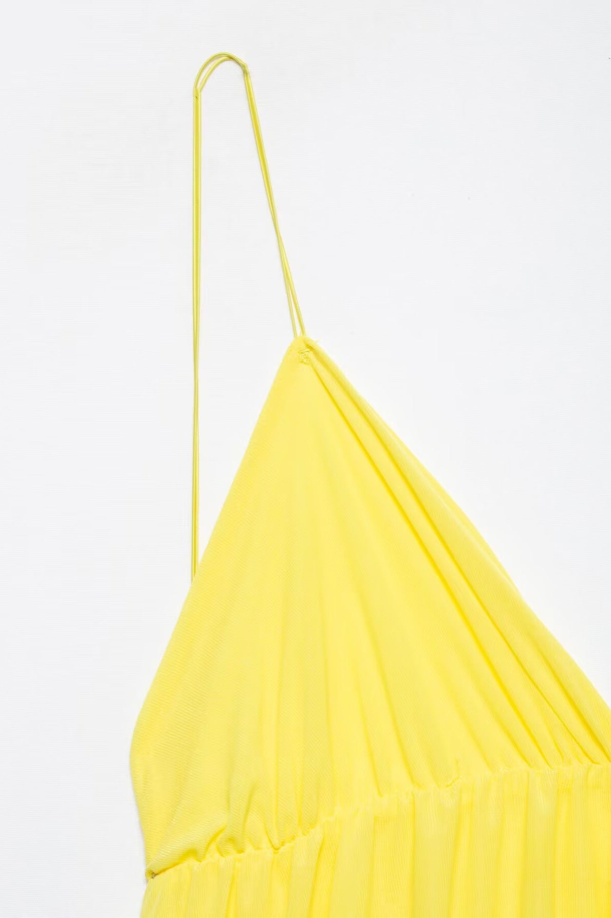 Beautiful Slim Fit High Waist v Neck Strap Backless Dress