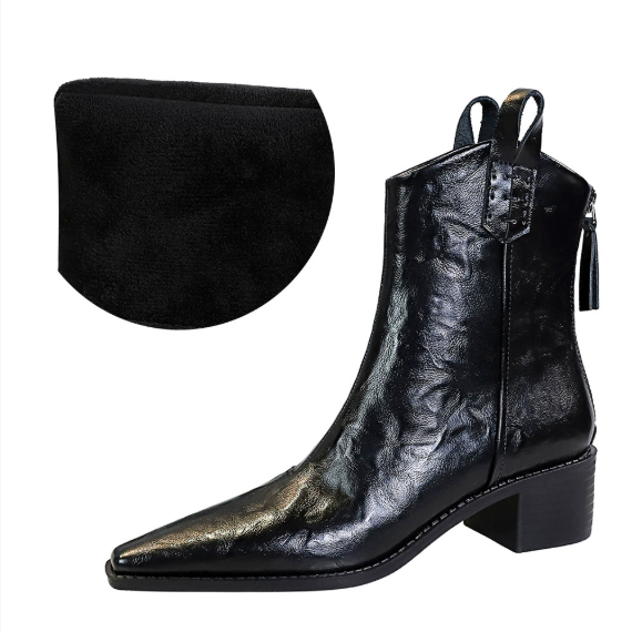 Black with velvet lining