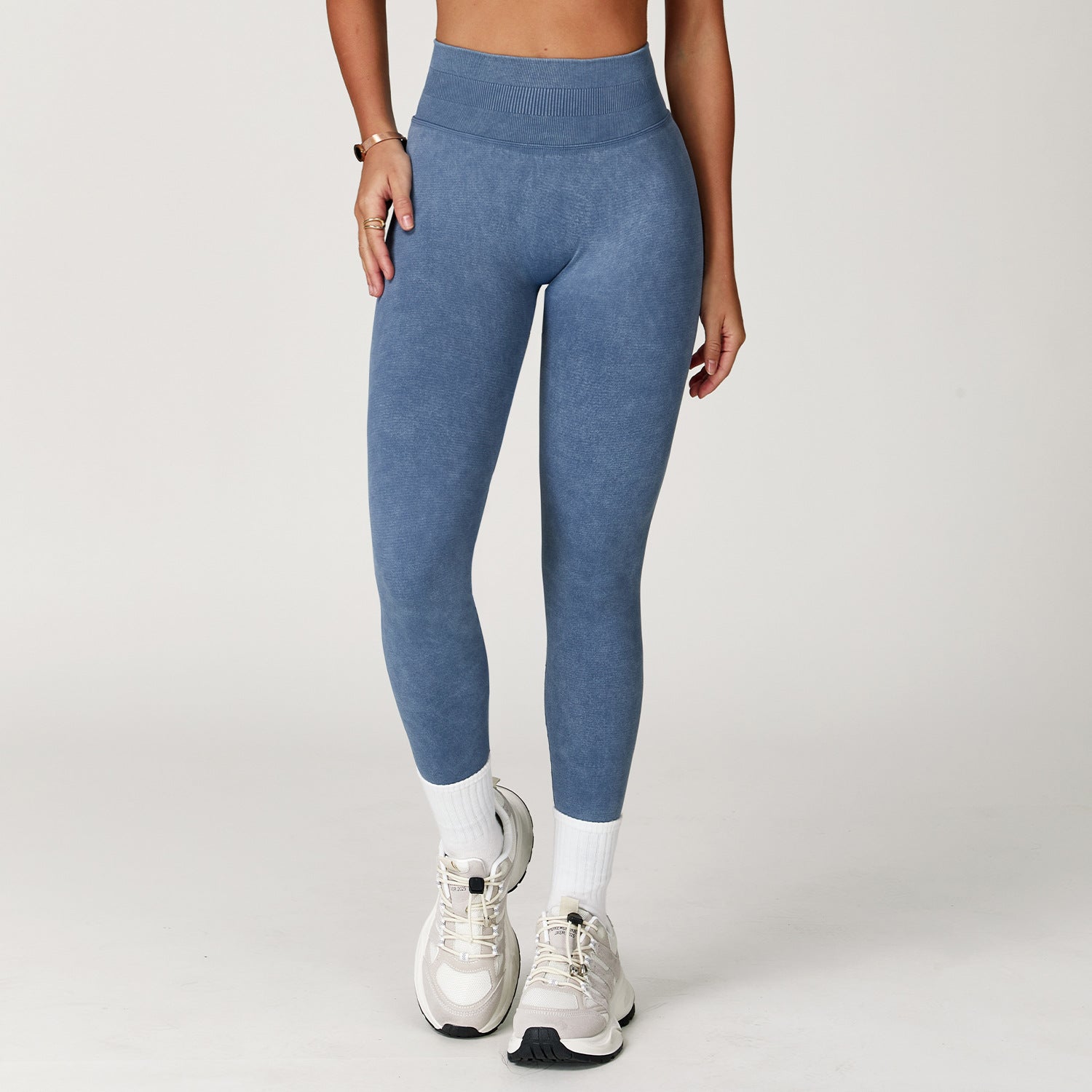 Comfy Seamless Stone Washed Yoga Pants