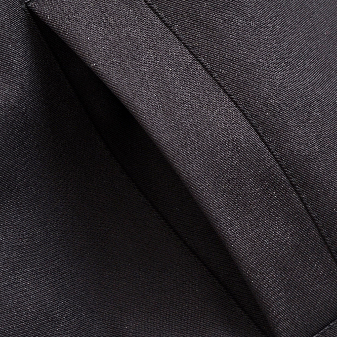 Langry fashion black wool pocket on office fur collar cotton jacket