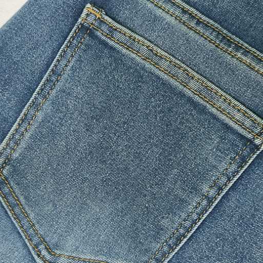 Retro High Waist Thickened Jeans