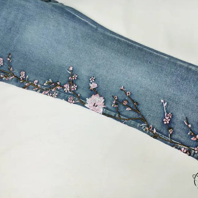 Retro High Waist Thickened Jeans