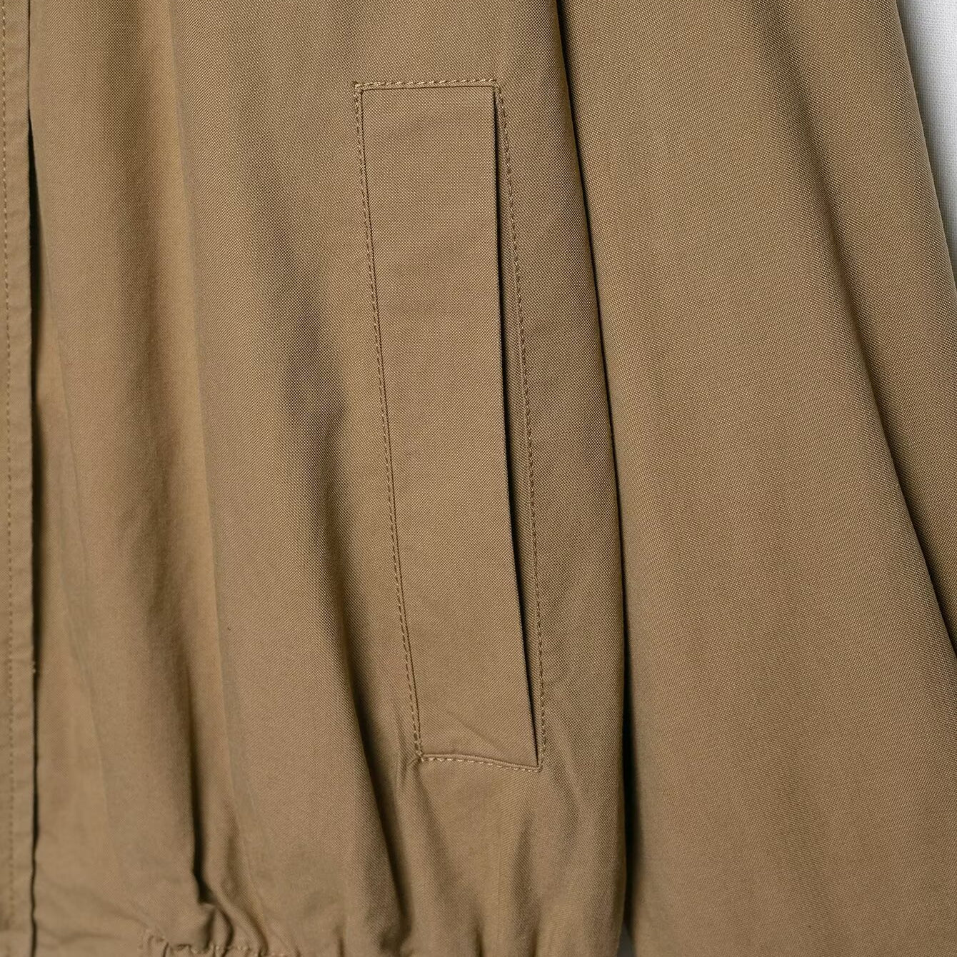 Langry fashion khaki cargo pants with elastic waistband and side pockets