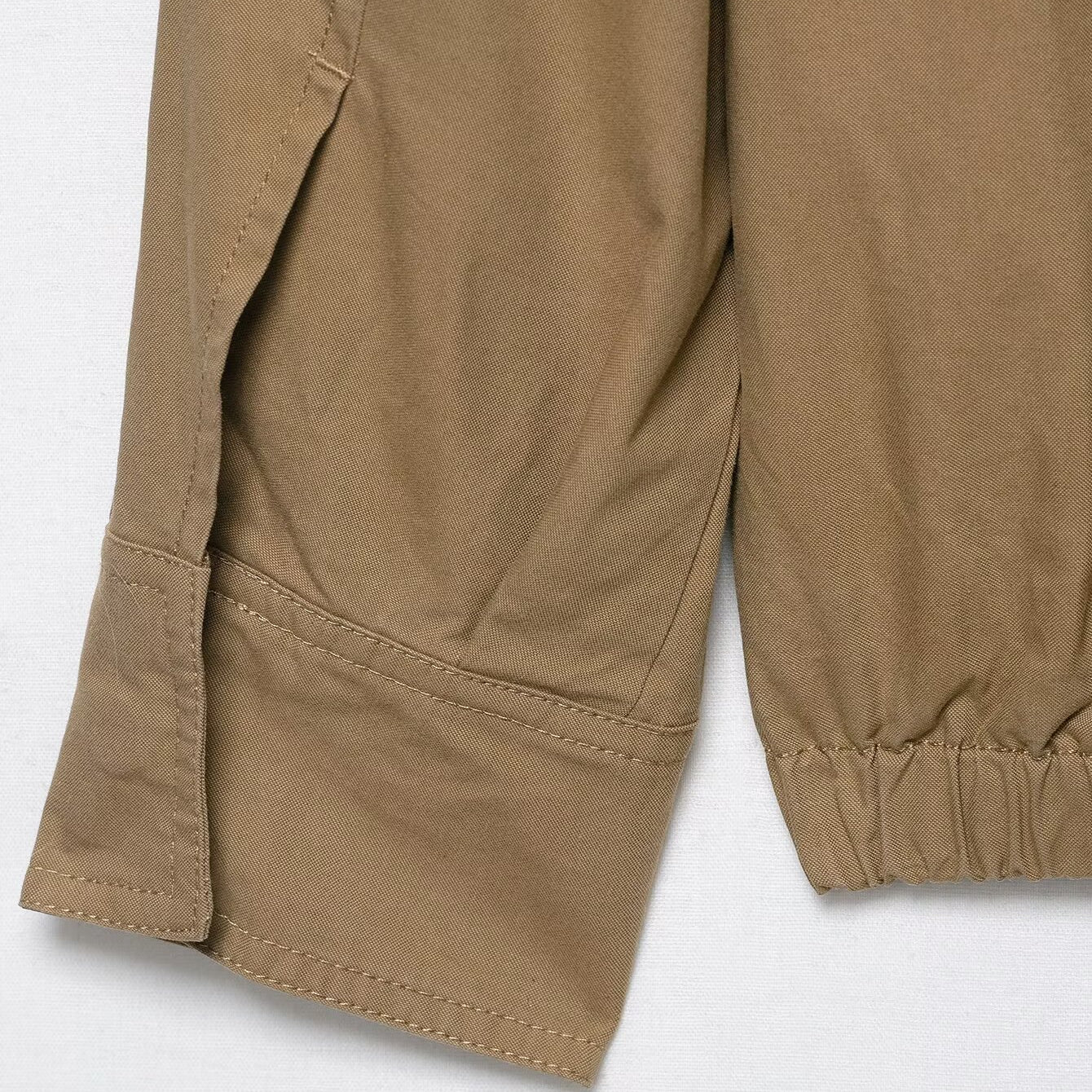 Langry fashion khaki cargo pants with elastic waistband and pockets