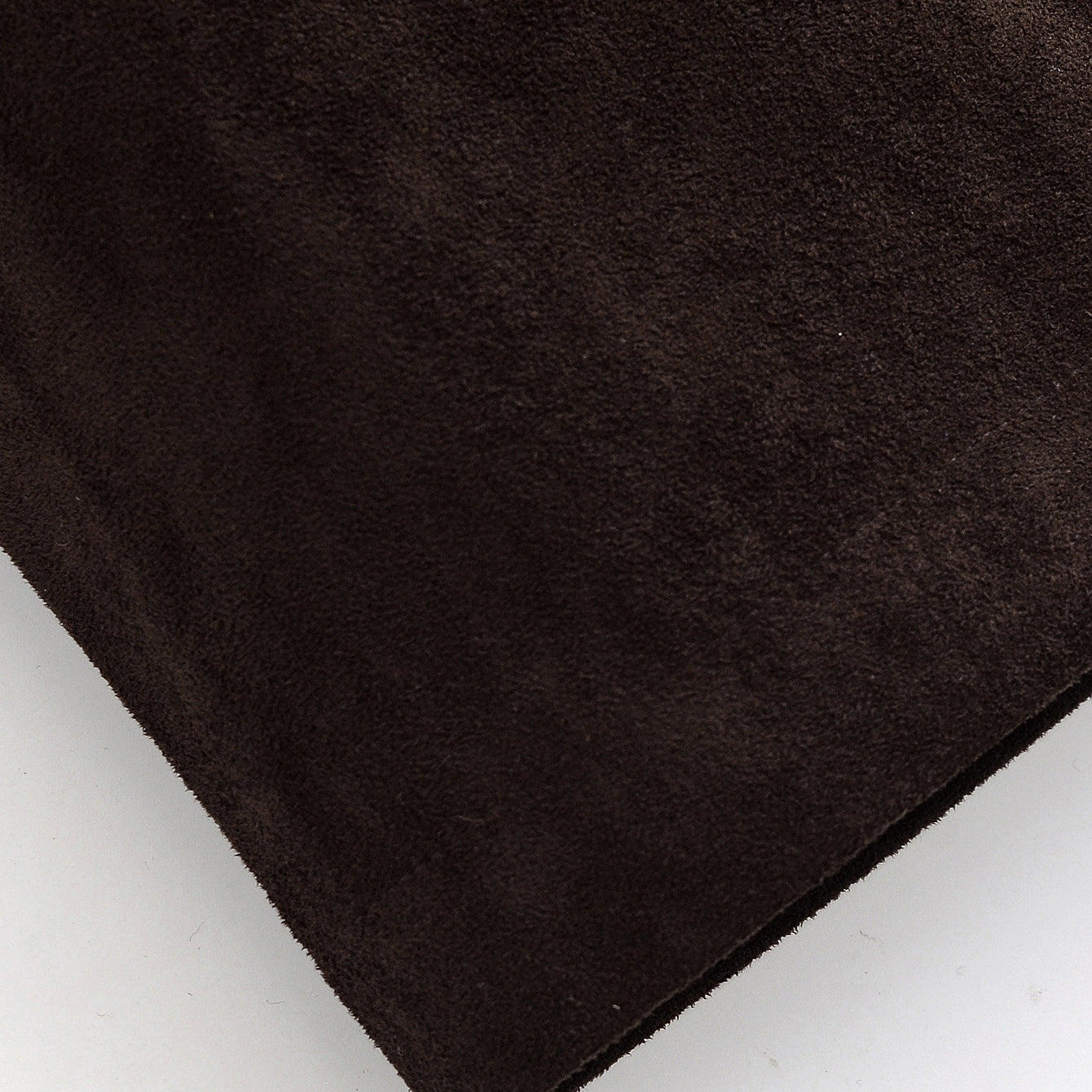 Langry fashion brown suede leather wallet case for sheath skirt