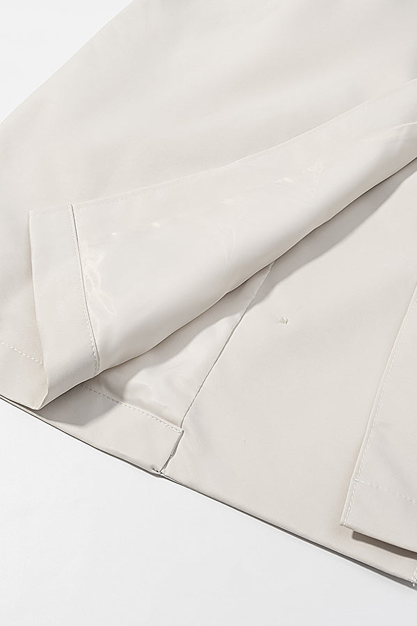 Cream-colored cotton sheet set in Langry fashion style