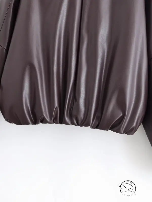 Fashion langry brown satin bed skirt with ruffled pleated edge