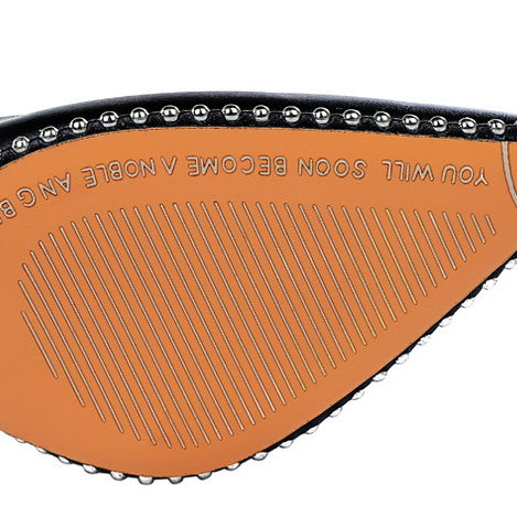 Studded-edge high heel sole of Party Thinner High Heels for stylish fashion ملابس