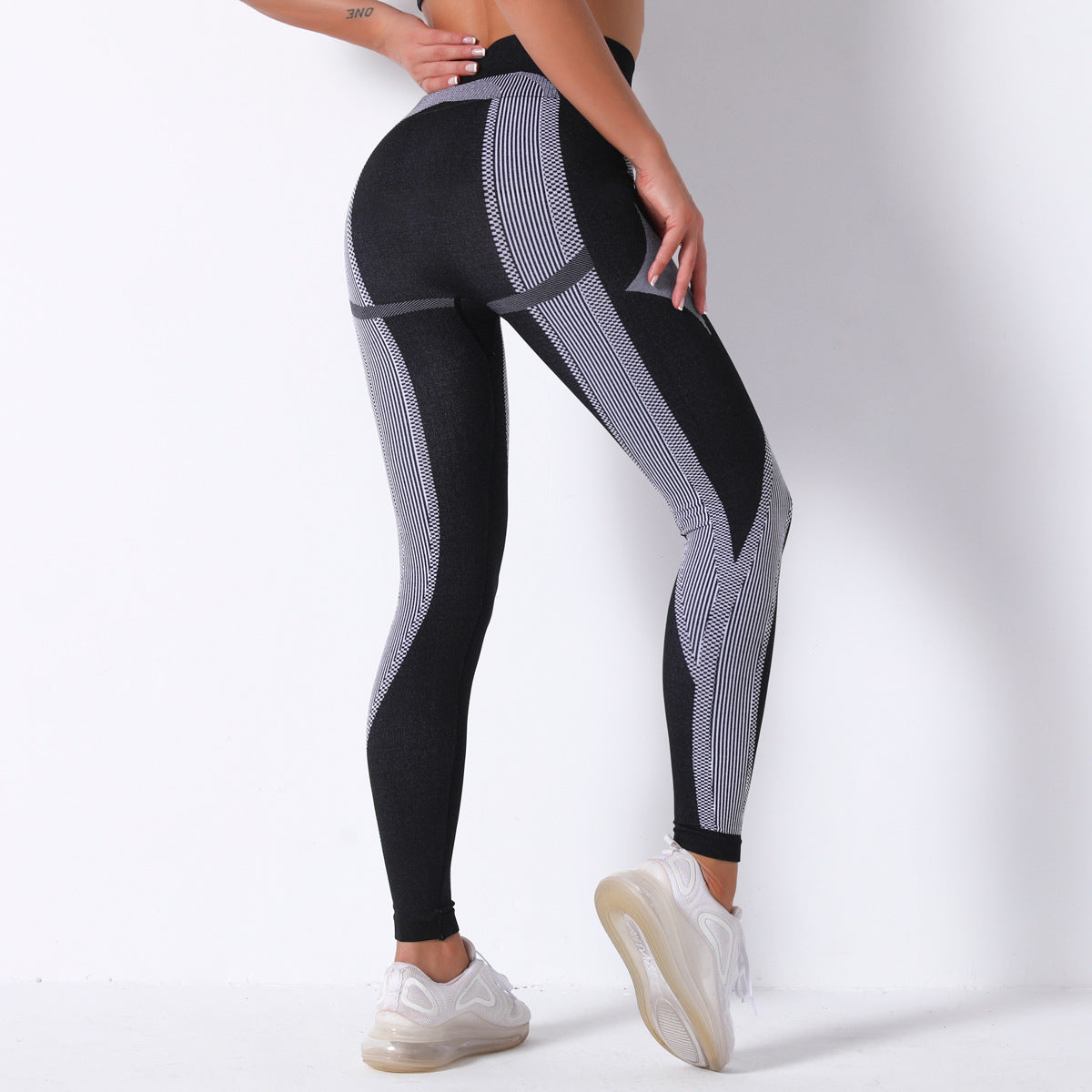Seamless Stripes Yoga Pants
