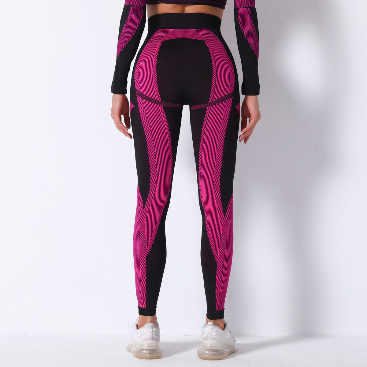 Seamless Stripes Yoga Pants