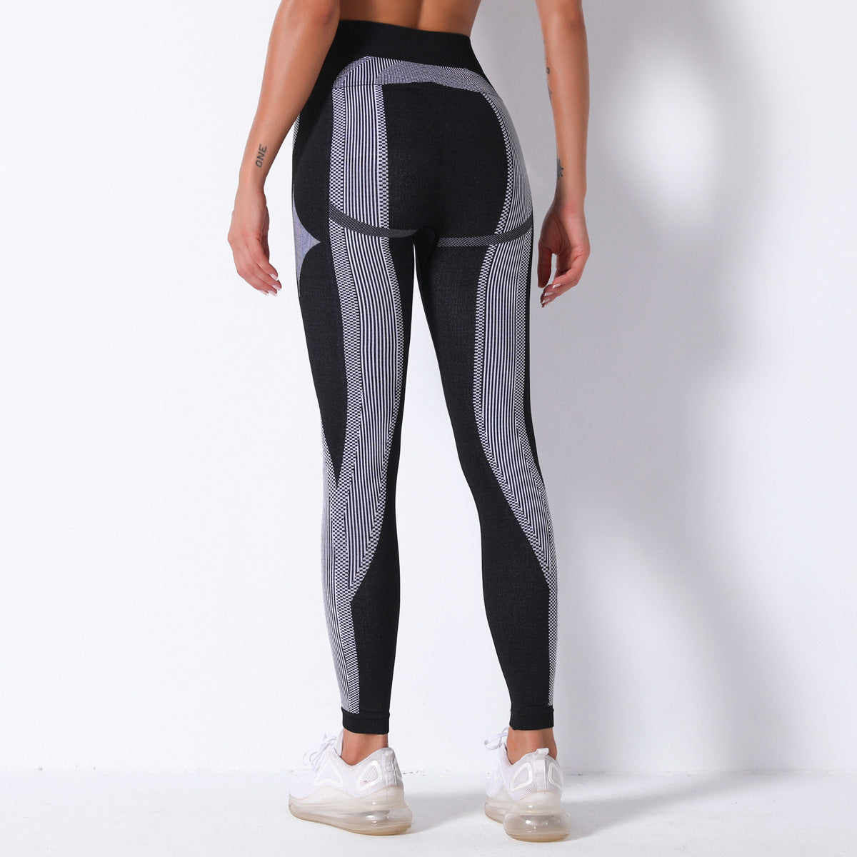 Seamless Stripes Yoga Pants