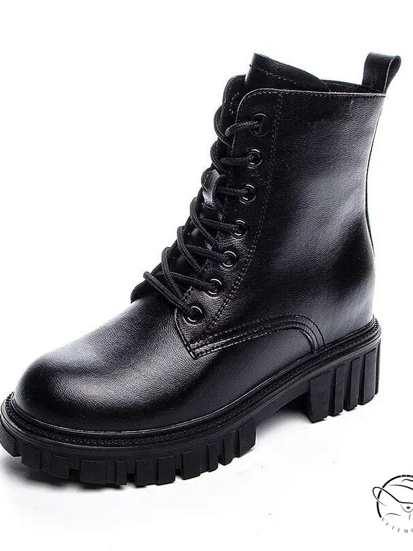 FASHIONABLE LEATHER BOOTS-VETEMENTS