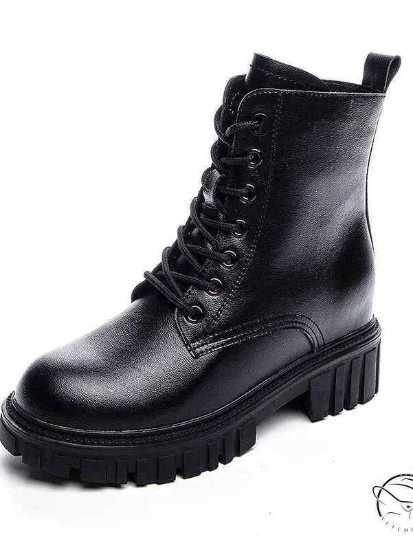 FASHIONABLE LEATHER BOOTS-VETEMENTS