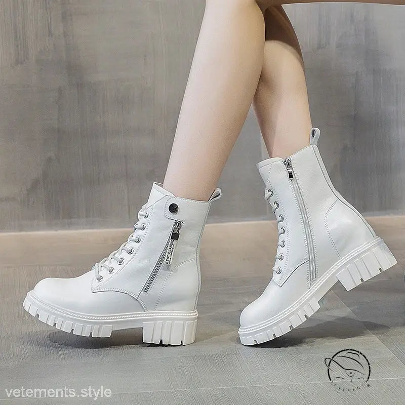 FASHIONABLE LEATHER BOOTS-VETEMENTS