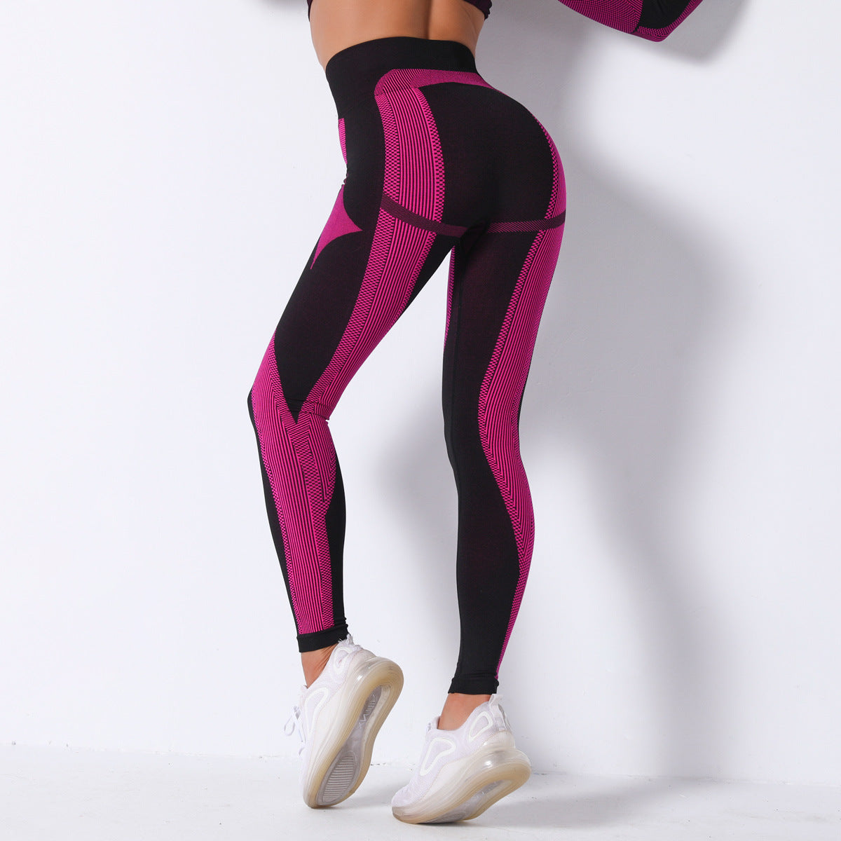 Seamless Stripes Yoga Pants